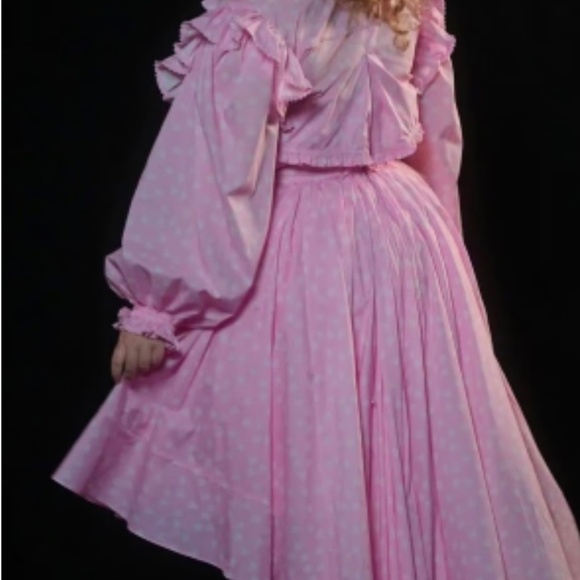 NWT Selkie Two Hearts High Court Party Dress 4x - Picture 2 of 15